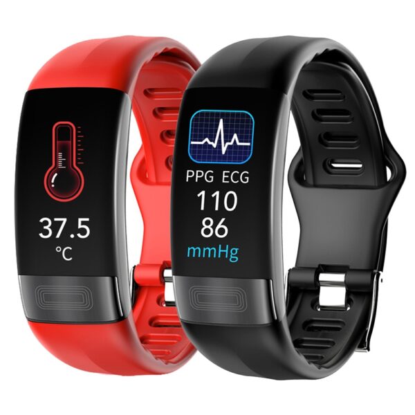 Ecg Ppg Pulseira Inteligente Temperatura Do Corpo Monitor De Press O Arterial Wirstbands Ped Metro Prova.jpg