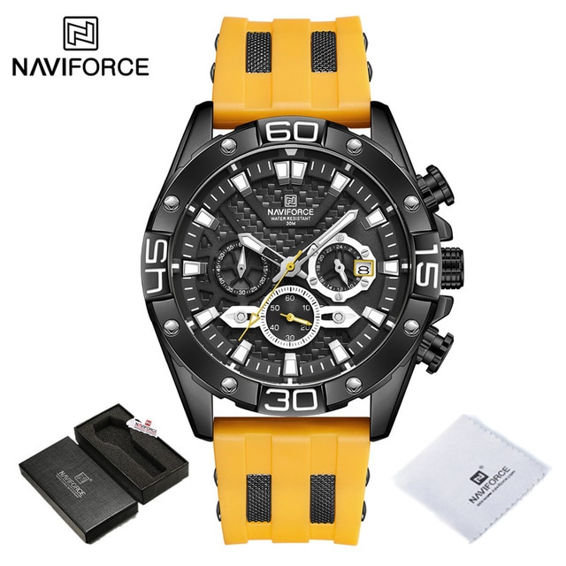 Naviforce Rel Gios De Luxo Para Homens Moda Silicone Cinta Militar Prova Dmilitary Gua Esporte Cron 9.jpg 640x640 9.jpg