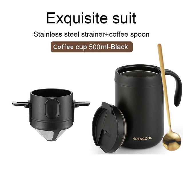 Reusable Portable Stainless Steel Drip Coffee Filter Cone Paperless Coffee Dripper Collapsible Holders For Home Travel 15.jpg 640x640 15.jpg