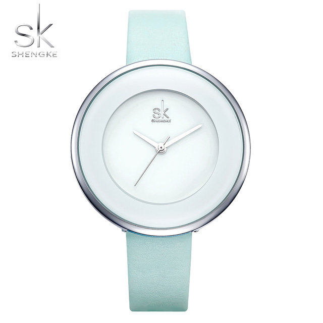 Shengke Nova Skyblue Pulseira De Couro Fivela Rel Gios Femininos 38 Mm Grande Marca Superior Simples 1.jpg 640x640 1.jpg