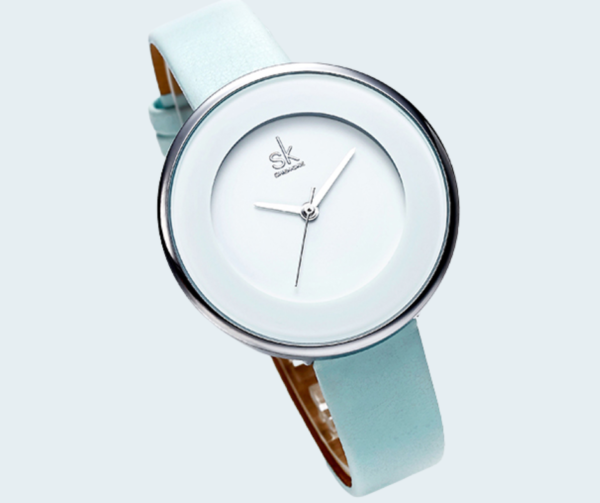 Shengke Relogios Luxo Nova Skyblue De Quartzo Femininos Com Pulseira De Couro001.png